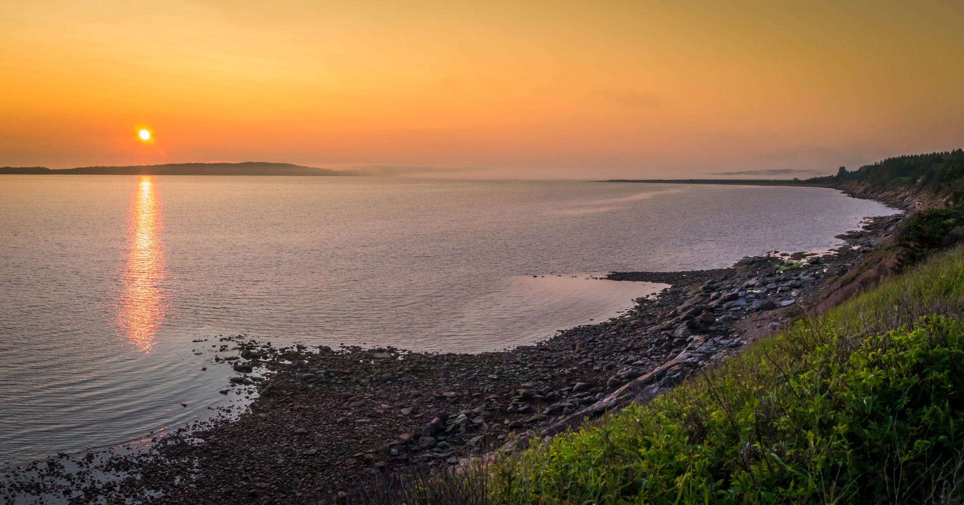Beach and Sunset