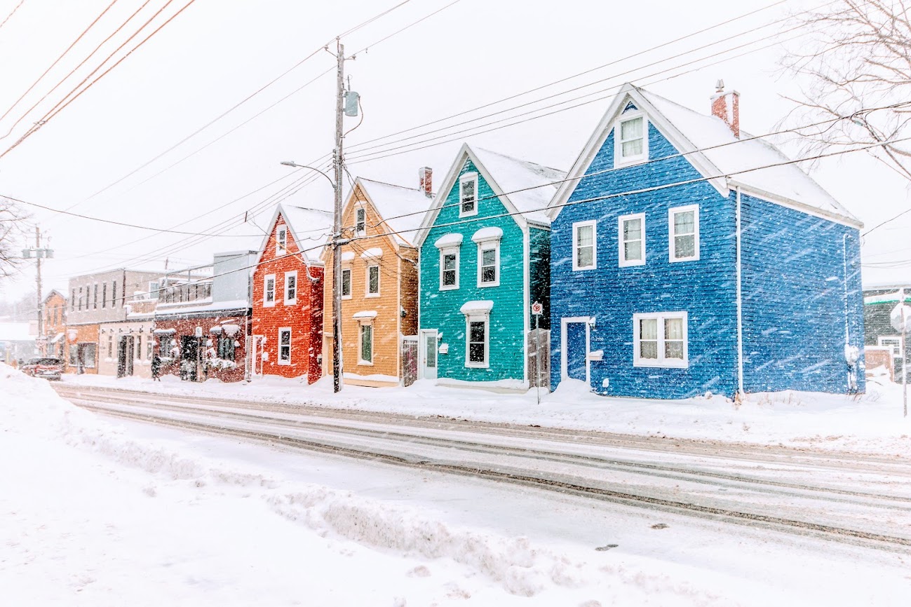 A Rainbow Under the Snow