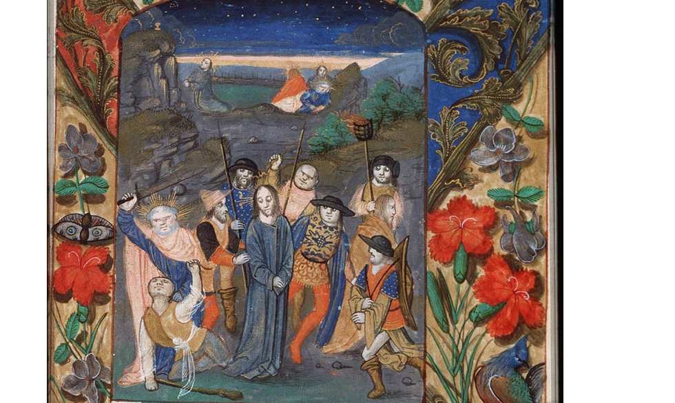 Peter cutting off the ear of Malchus