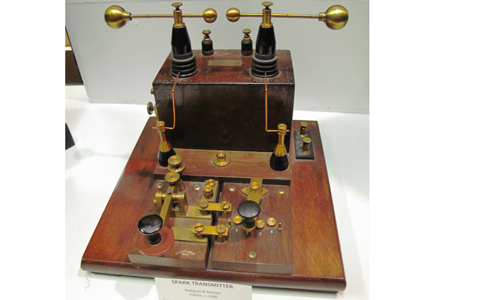 Spark gap transmitter